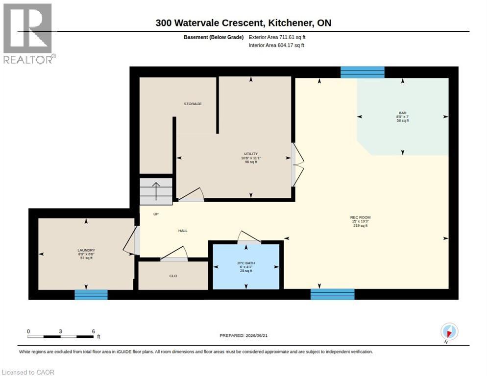 Floor plan - 300 Watervale Crescent, Kitchener, ON