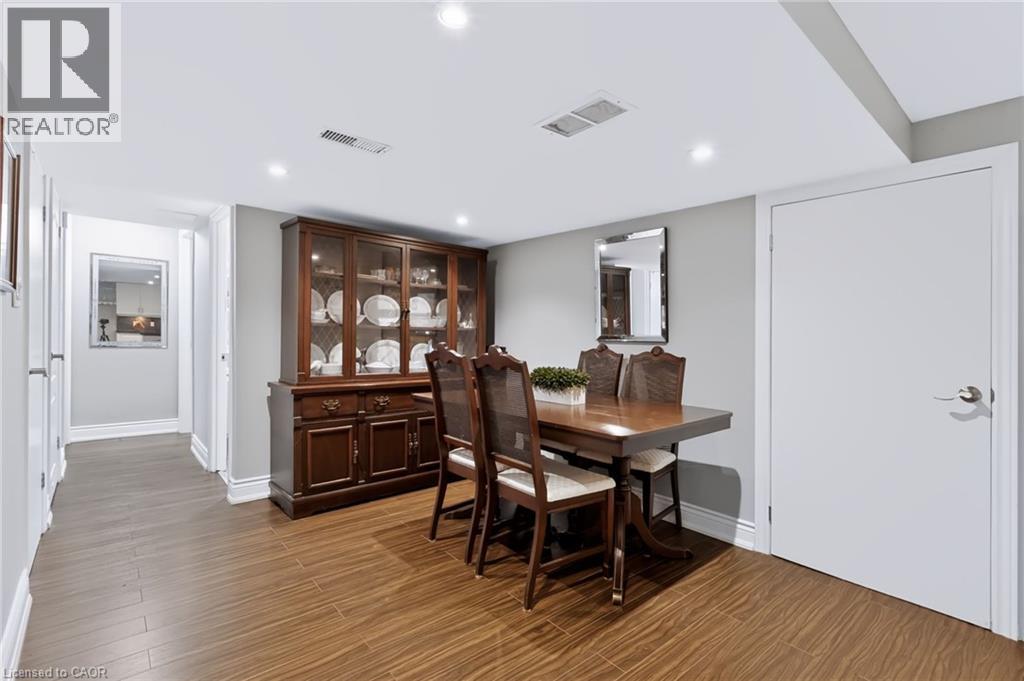 Wood-finish flooring throughout - 4248 Dunvegan Road, Burlington, ON