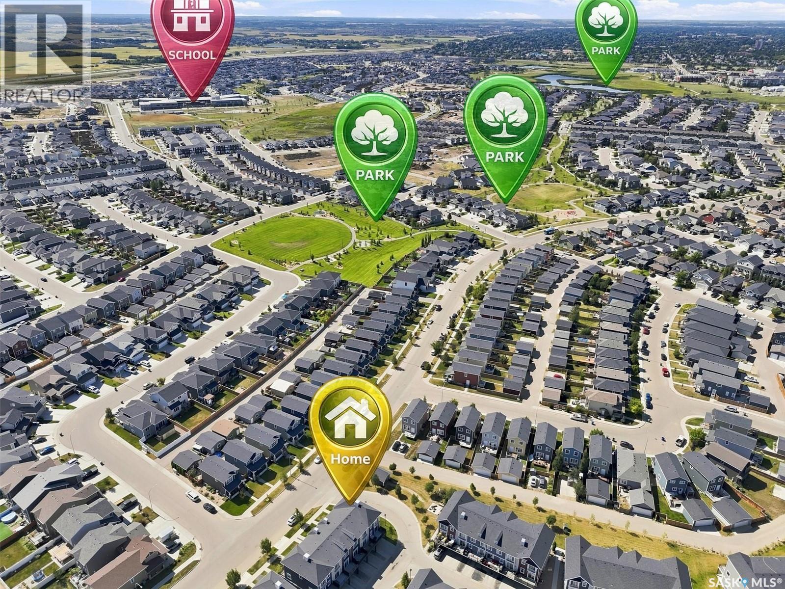 703 Meadows Boulevard, Saskatoon, SK - Outdoor With View