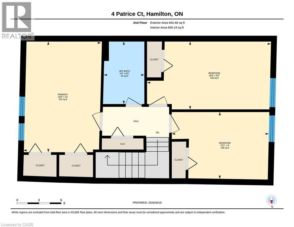 Second Floor - 4 Patrice Court, Dundas, ON - Other