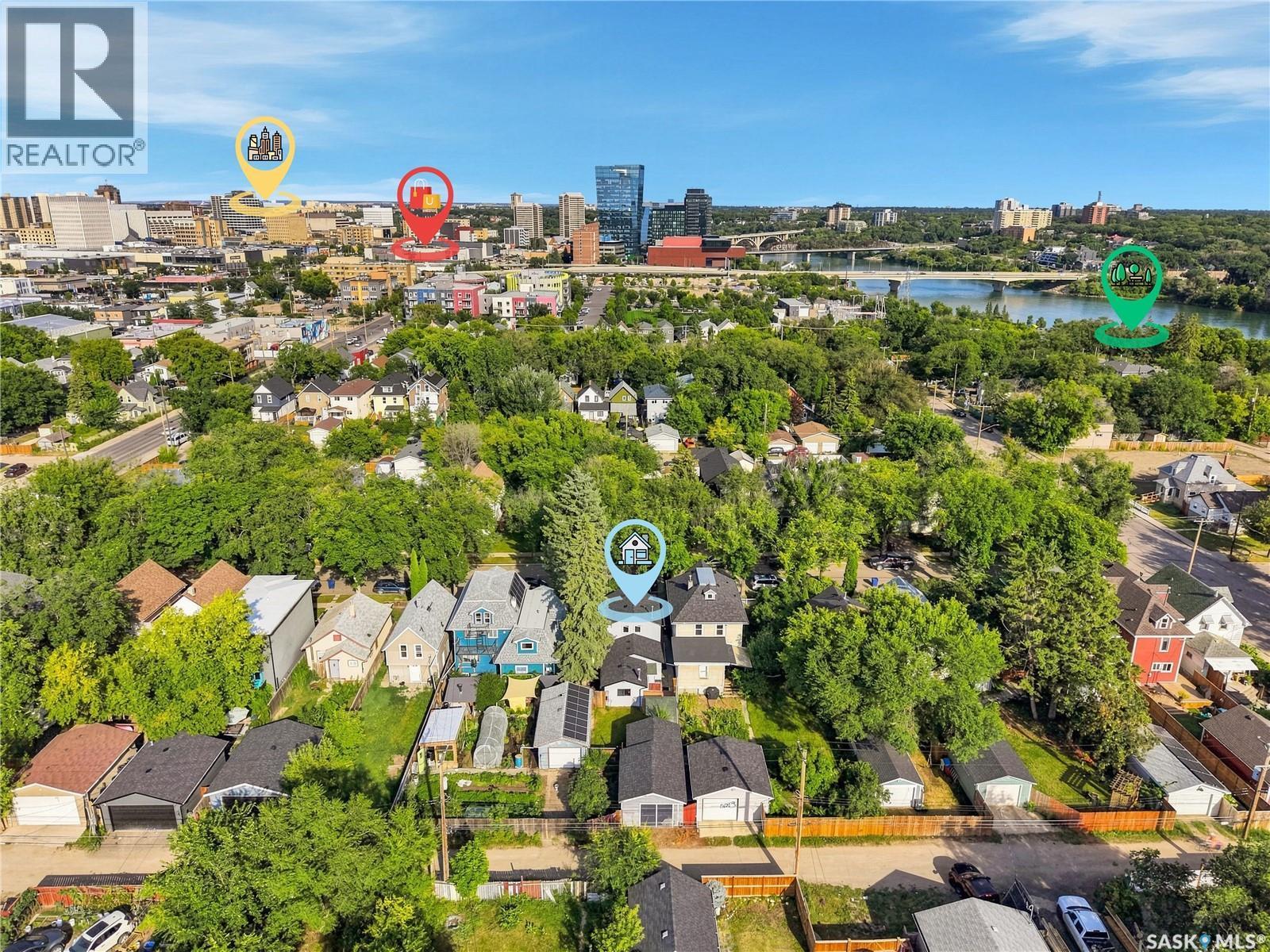 423 E Avenue S, Saskatoon, SK - Outdoor With View
