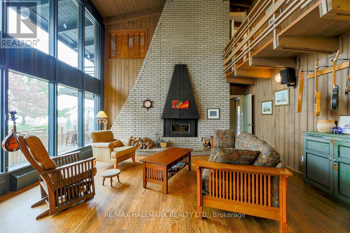 2 Ledge Road, Toronto, ON - Indoor With Fireplace