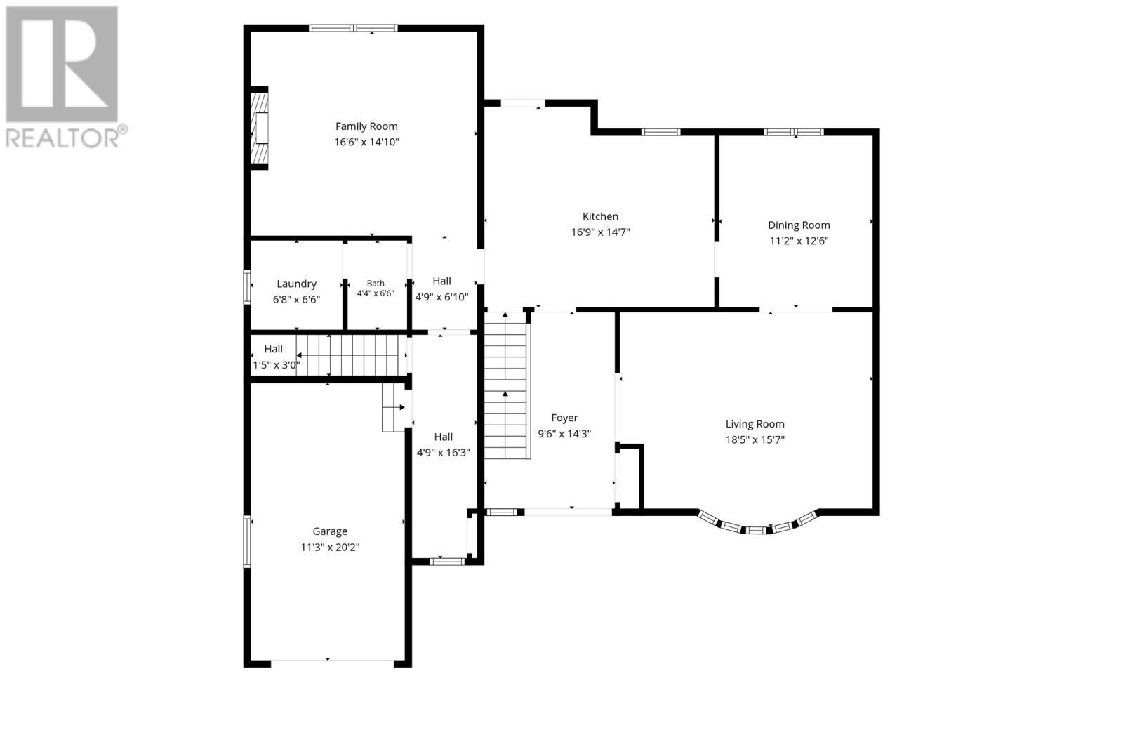Main Level Floor Plan - 14 Bindon Place, St John'S, NL - Other