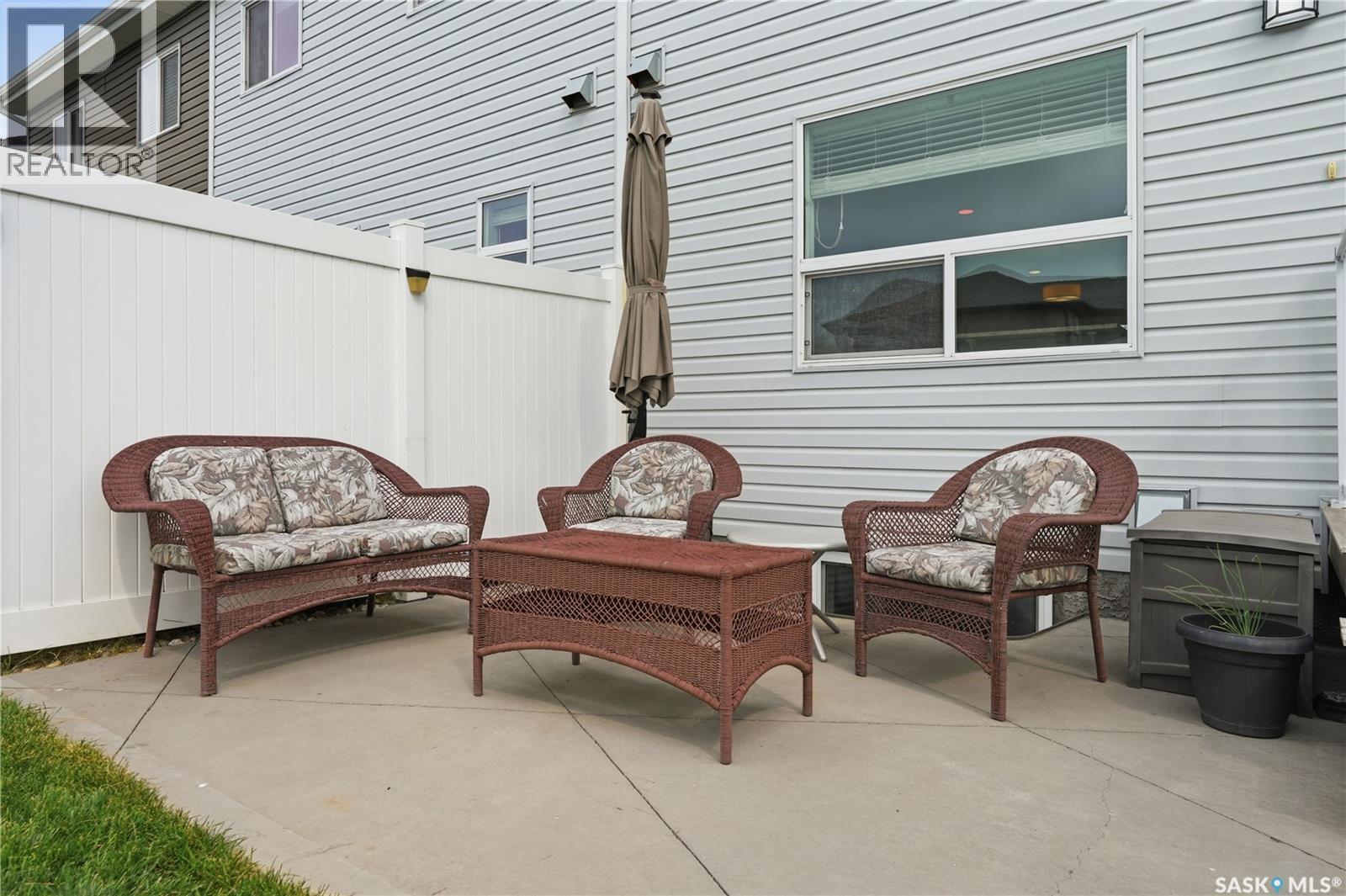 5485 Cade Street E, Regina, SK - Outdoor With Deck Patio Veranda With Exterior