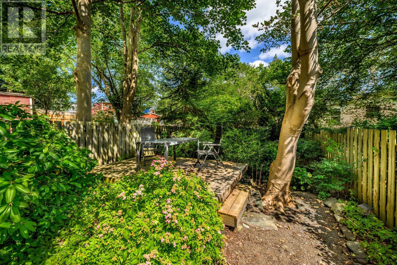 Private Outside Seating Area - 176 Patrick Street, St. John'S, NL - Outdoor