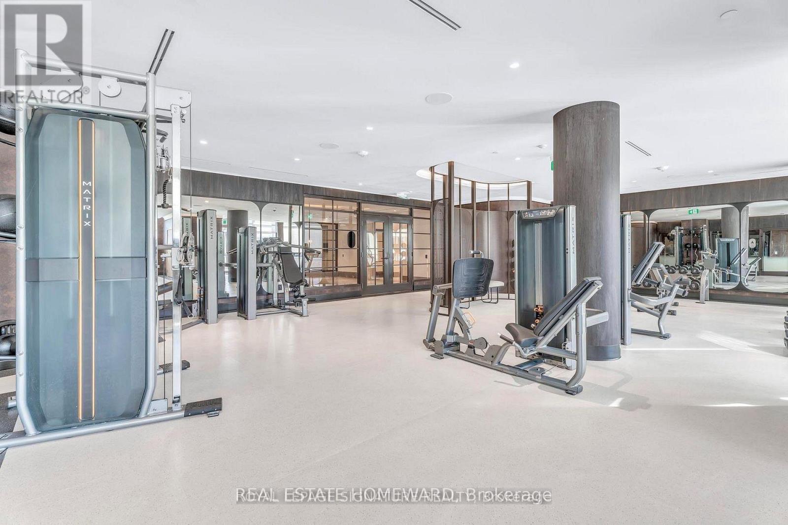 808 - 397 Royal Orchard Boulevard E, Markham, ON - Indoor Photo Showing Gym Room