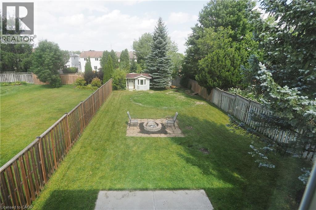 495 Misty Crescent, Kitchener, ON - Outdoor With Backyard