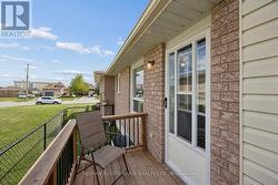 side deck off kitchen - 