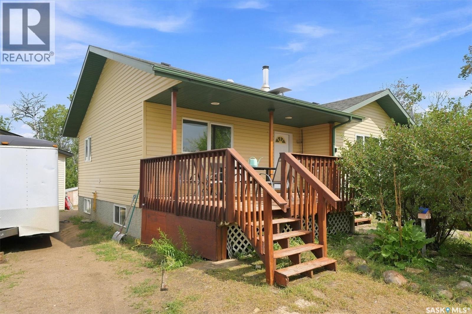 Nystuen Lee Acreage, Asquith, SK - Outdoor With Deck Patio Veranda With Exterior