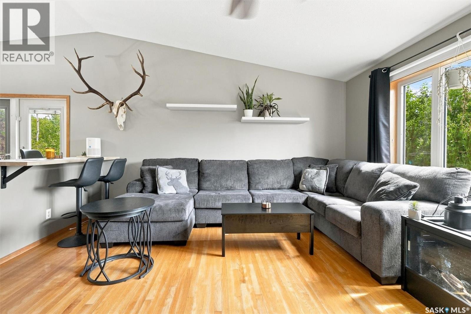 Nystuen Lee Acreage, Asquith, SK - Indoor Photo Showing Living Room