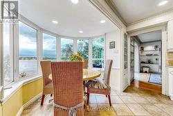 Eat-in kitchen overlooking lake - 