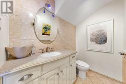 Main floor powder room - 