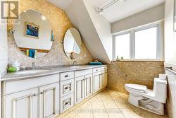 Family bathroom with double sinks - 