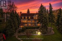 Evening rear exterior view - 
