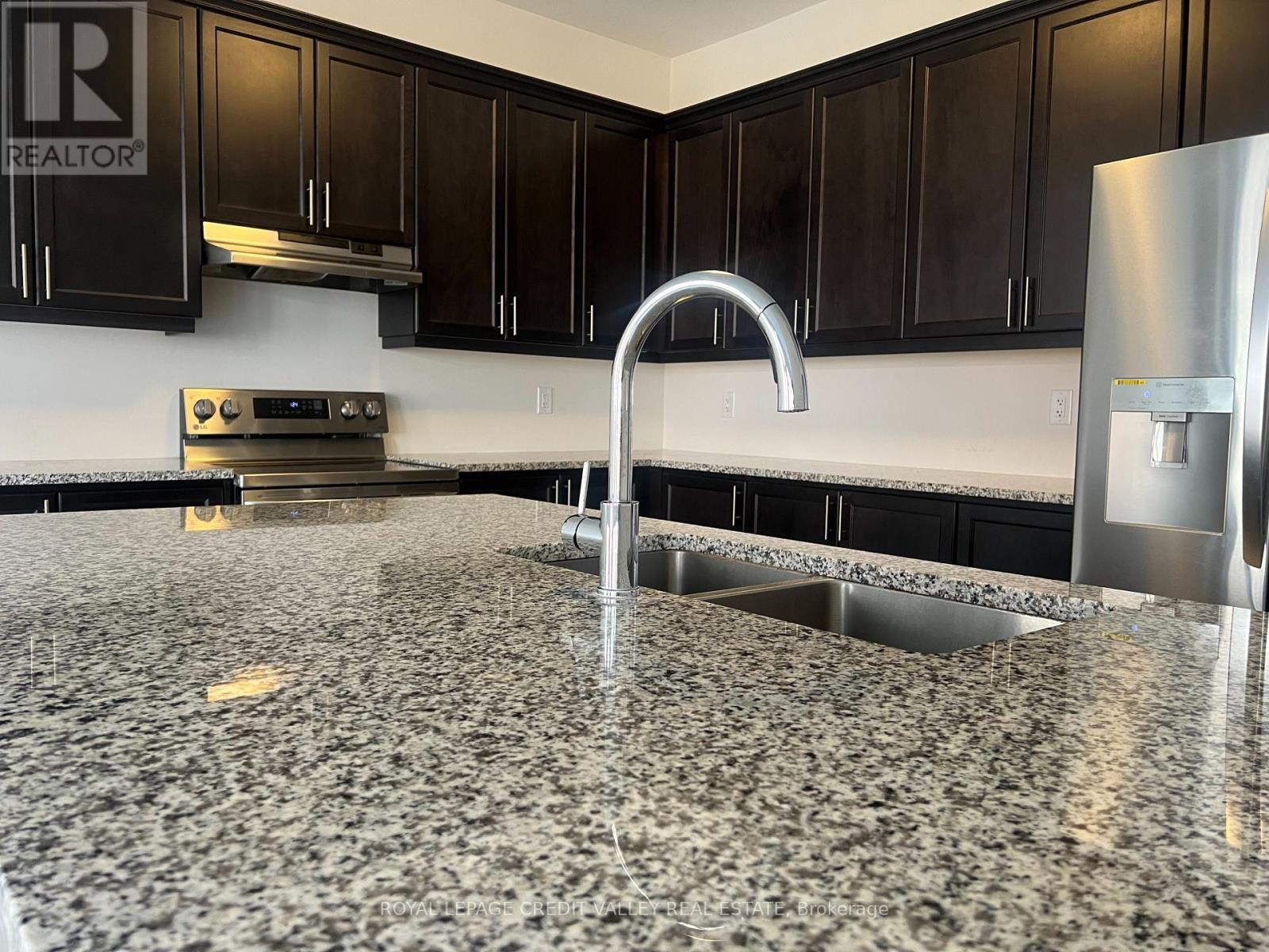 45 Kessler Drive, Brampton, ON - Indoor Photo Showing Kitchen With Stainless Steel Kitchen With Double Sink With Upgraded Kitchen