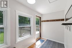 welcoming, large mudroom - 