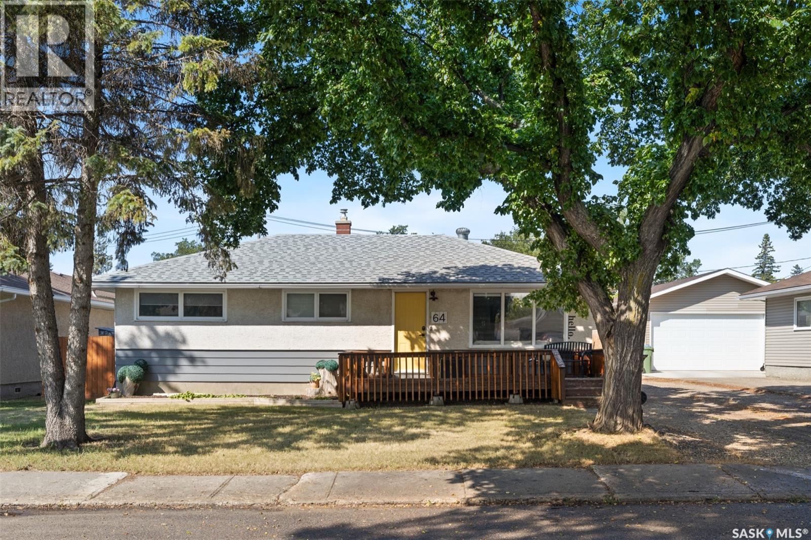 64 Coldwell Road, Regina, SK - Outdoor With Deck Patio Veranda