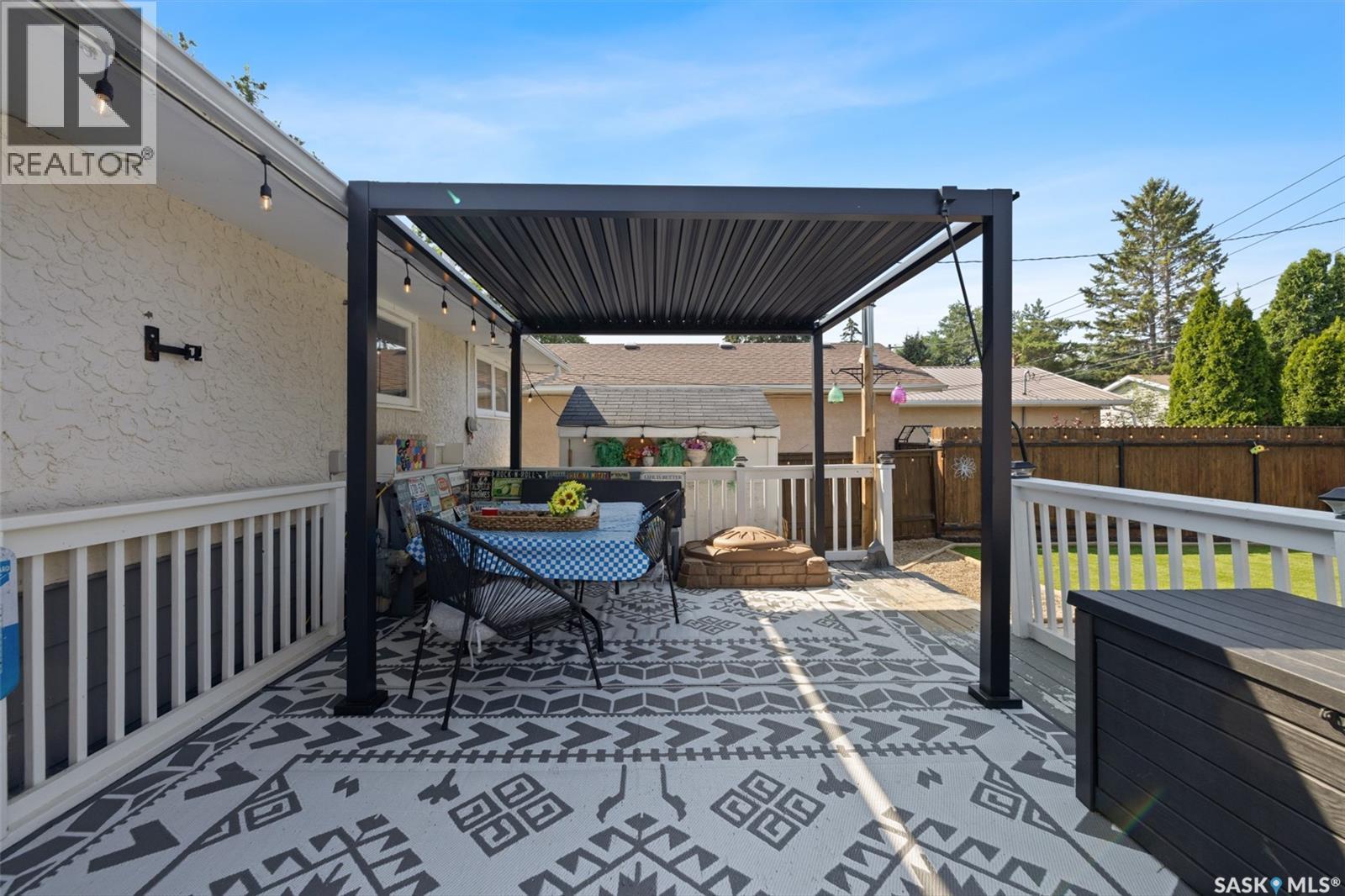 64 Coldwell Road, Regina, SK - Outdoor With Deck Patio Veranda With Exterior