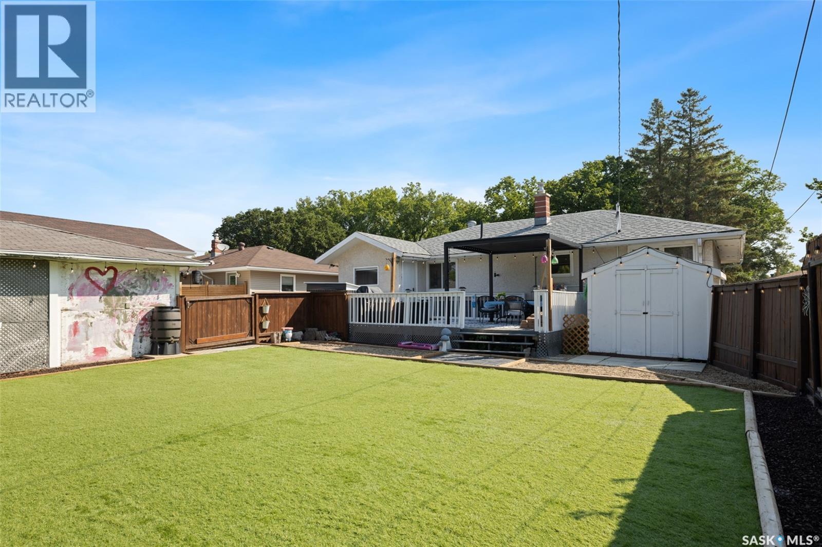 64 Coldwell Road, Regina, SK - Outdoor With Deck Patio Veranda