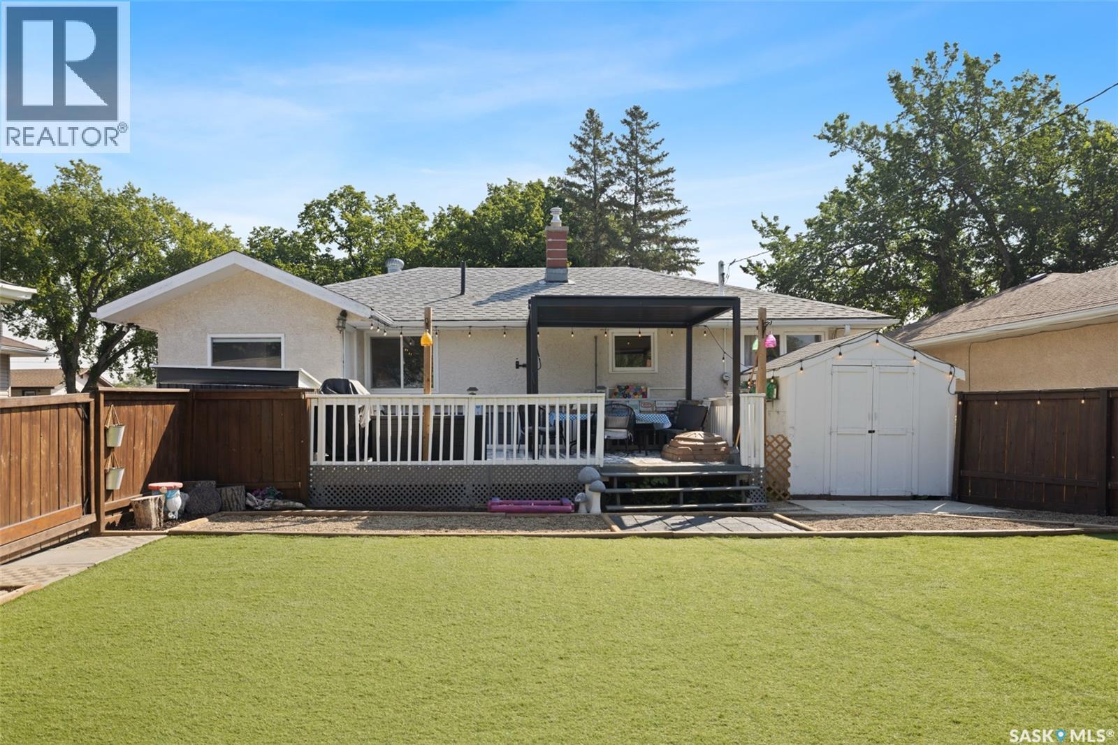 64 Coldwell Road, Regina, SK - Outdoor With Deck Patio Veranda