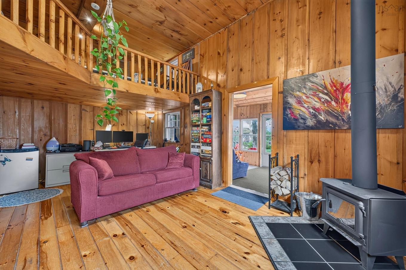 222 Victoria Street E, Amherst, NS - Indoor With Fireplace