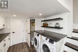 laundry lower level - 