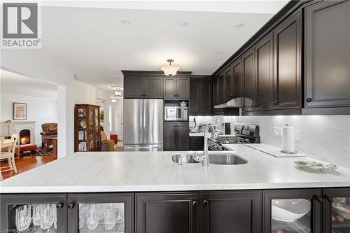 64 Redfern Avenue, Hamilton, ON - Indoor Photo Showing Kitchen With Double Sink With Upgraded Kitchen