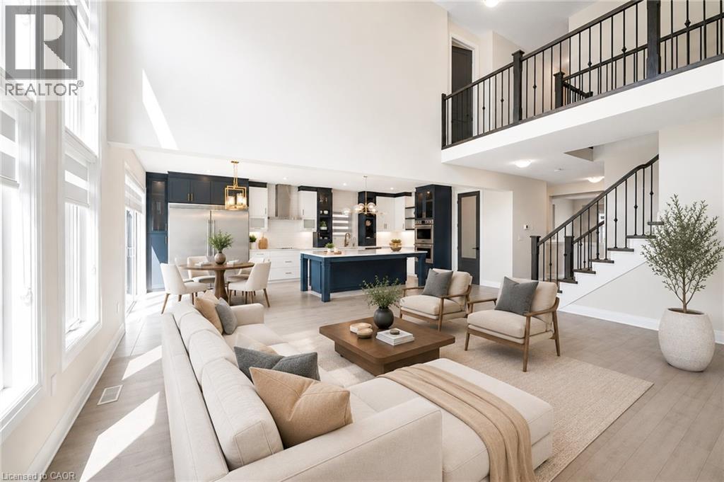 163 Redtail Street, Kitchener, ON - Indoor Photo Showing Living Room