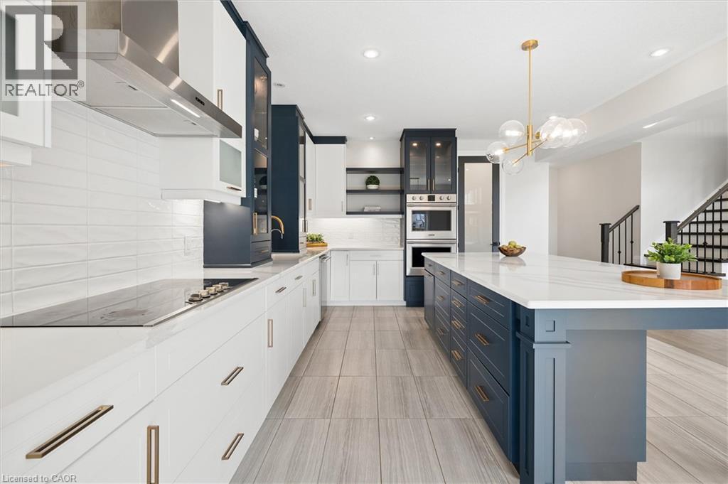 163 Redtail Street, Kitchener, ON - Indoor Photo Showing Kitchen With Upgraded Kitchen
