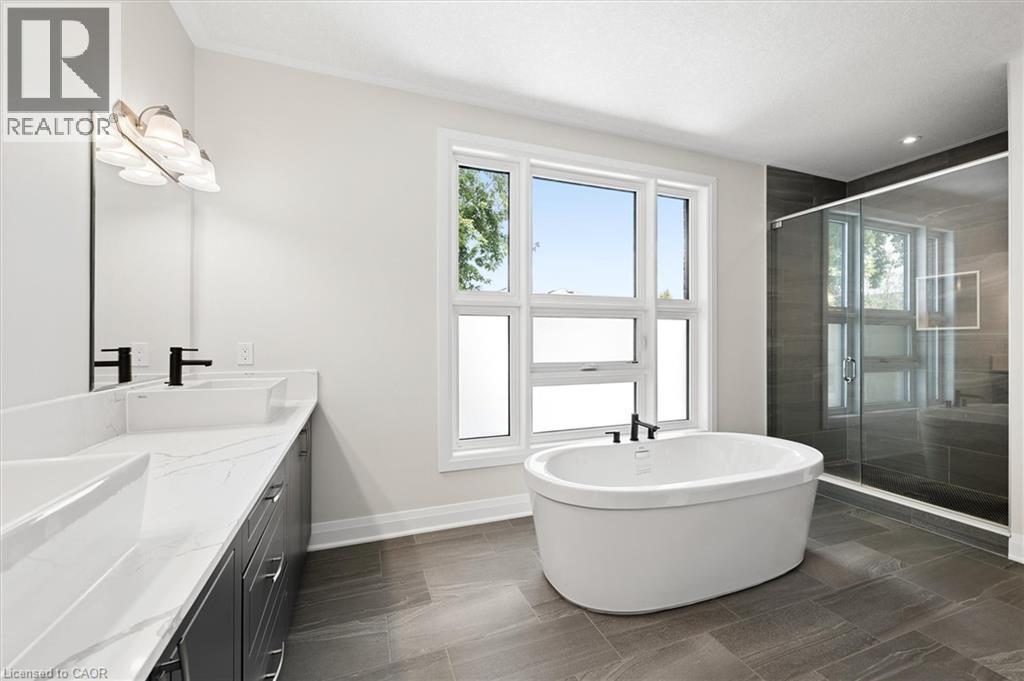 Primary Bedroom ensuite #1 - 163 Redtail Street, Kitchener, ON - Indoor Photo Showing Bathroom