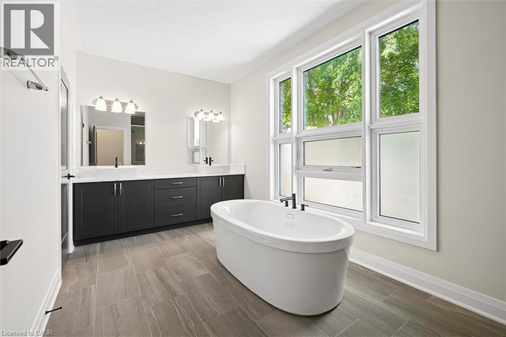 Primary Bedroom ensuite #1 - 163 Redtail Street, Kitchener, ON - Indoor Photo Showing Bathroom