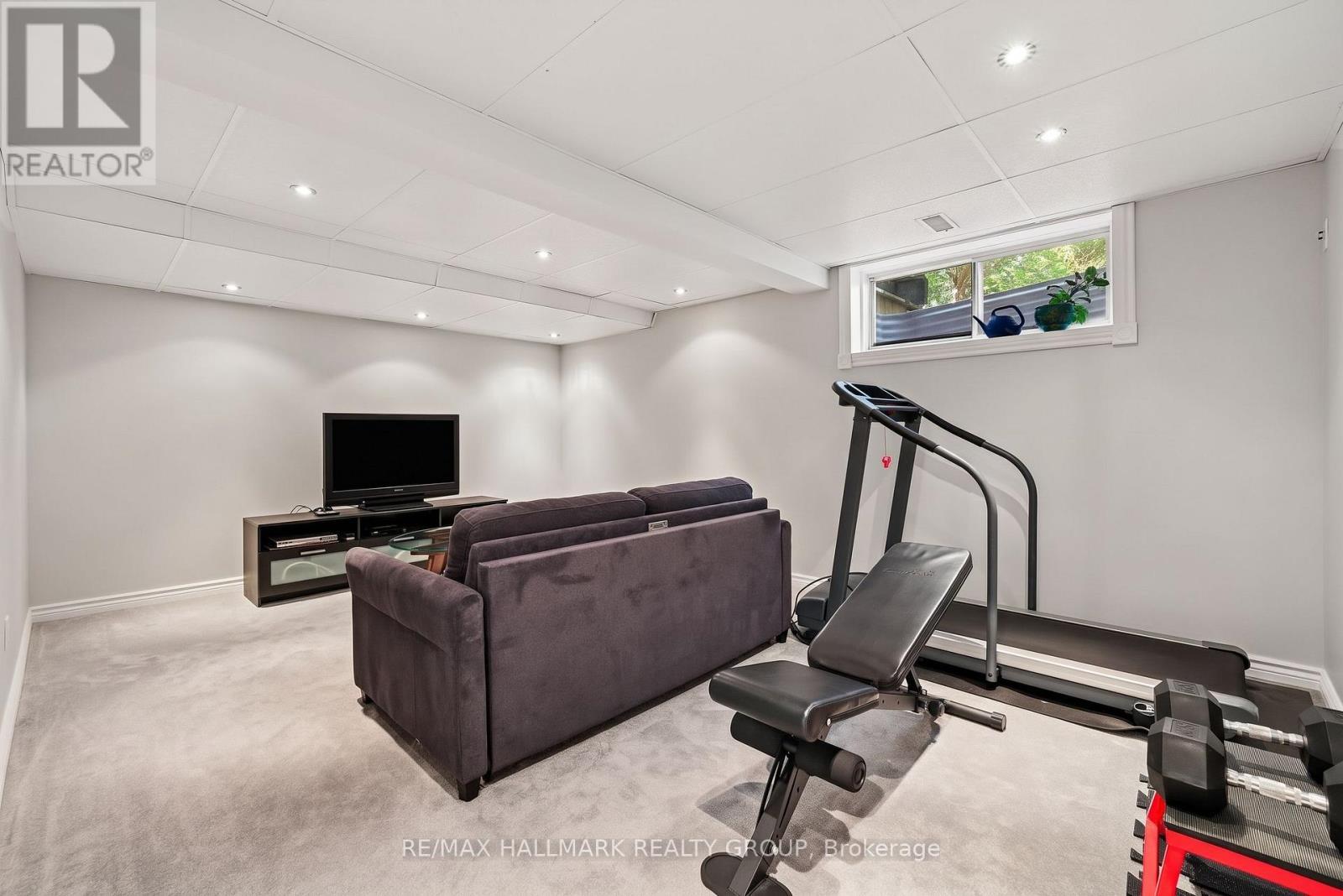Basement Recreation Room - 21 Nobleton Avenue, Ottawa, ON