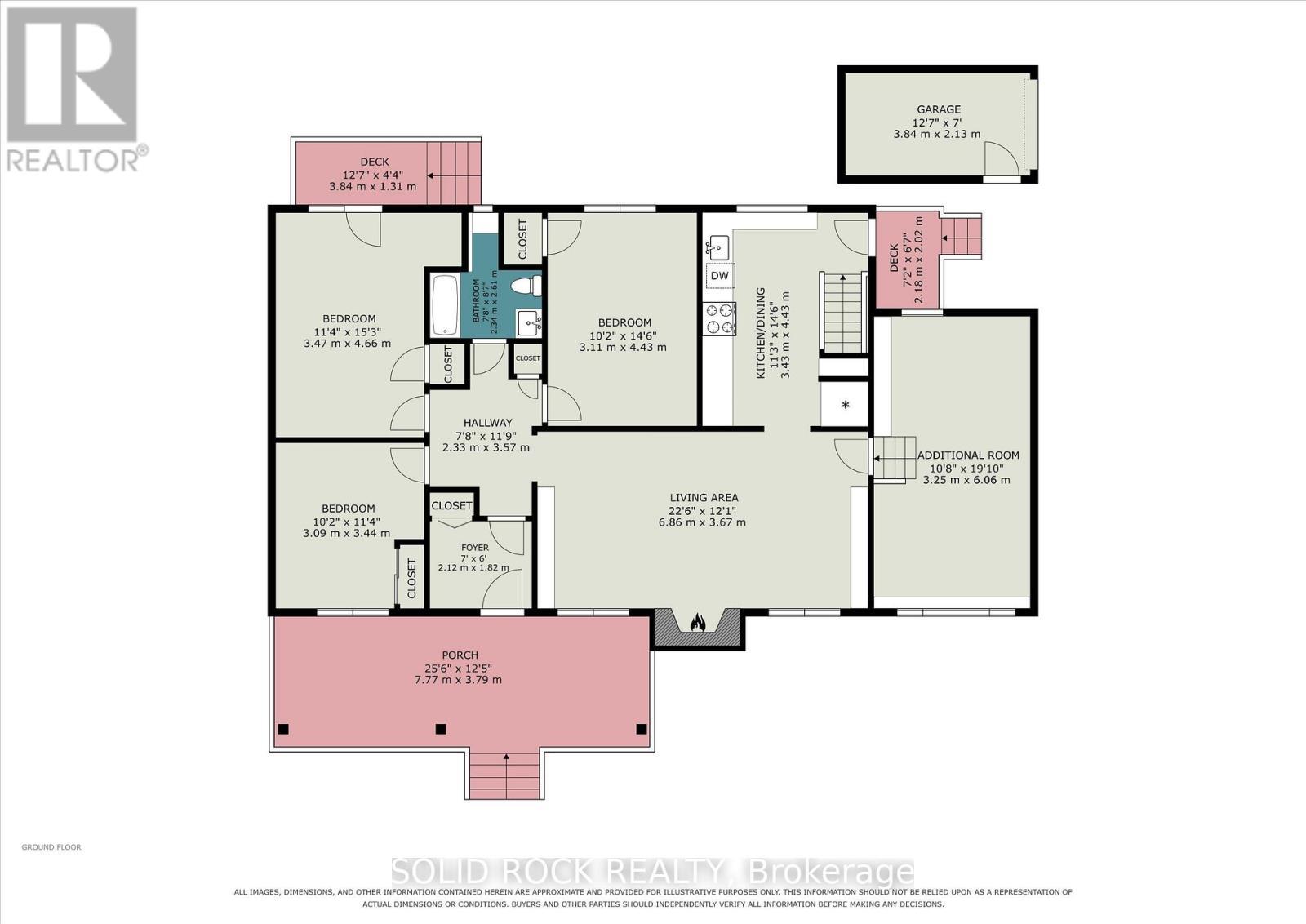 Main floor floorplans - 889 Mountainview Avenue, Ottawa, ON