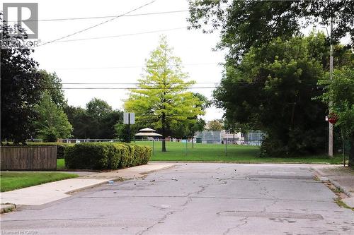 Park at the end of the block - 348 Weir Street N, Hamilton, ON 