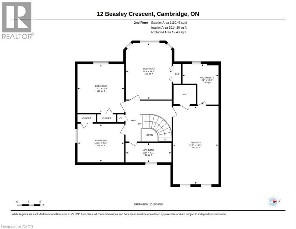 Second Floor - 12 Beasley Crescent, Cambridge, ON