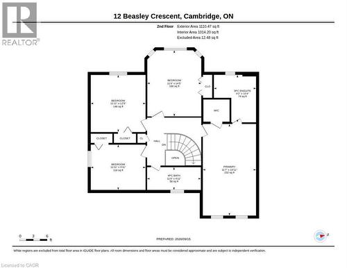 Second Floor - 12 Beasley Crescent, Cambridge, ON 