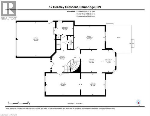 Main Floor - 12 Beasley Crescent, Cambridge, ON 