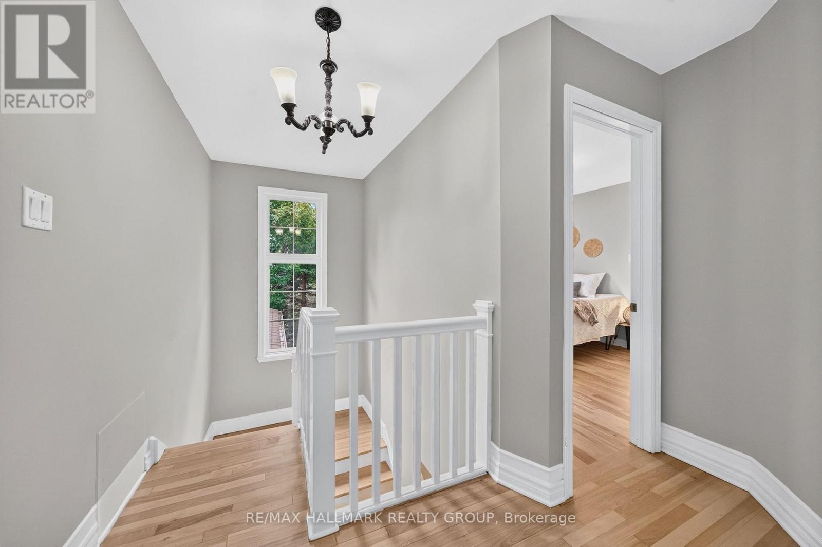 Hardwood floors on stairs and second level. - 1608 Prince Of Wales Drive, Ottawa, ON
