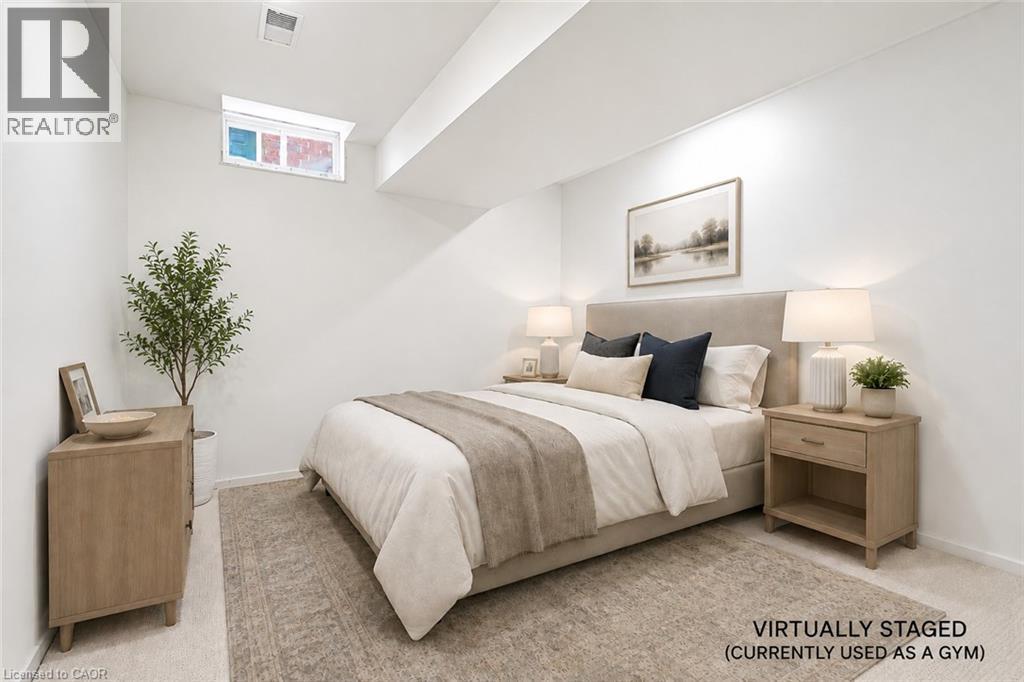 Basement - Virtually Staged Bedroom (Currently used as a Gym) - 53 Valiant Circle, Binbrook, ON