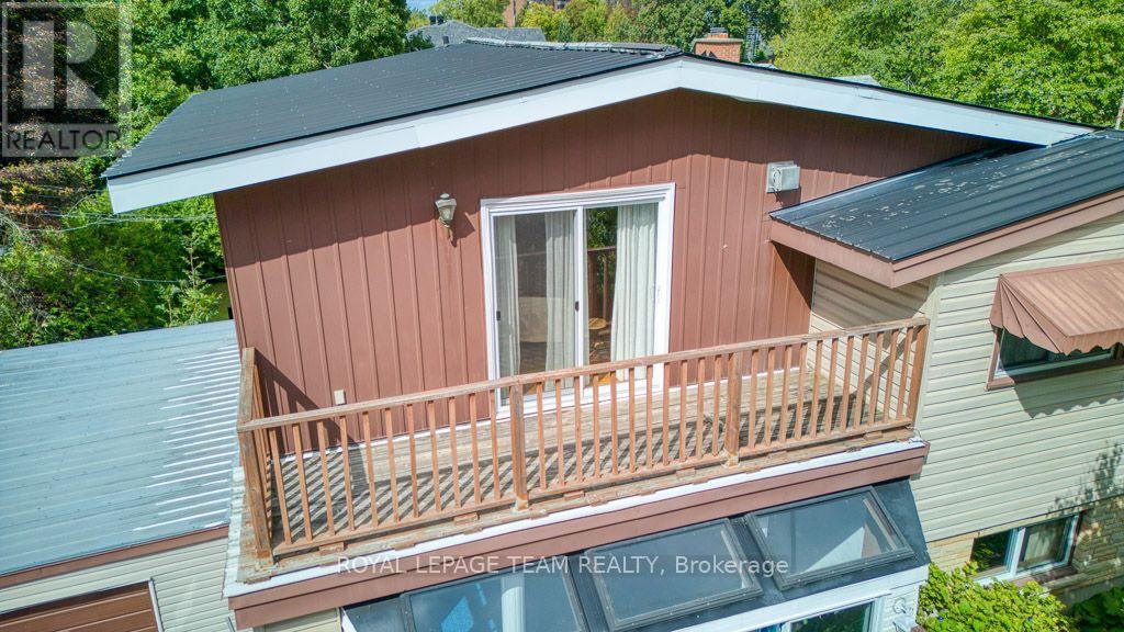 Patio off the primary bedroom - 220 Ancaster Avenue, Ottawa, ON