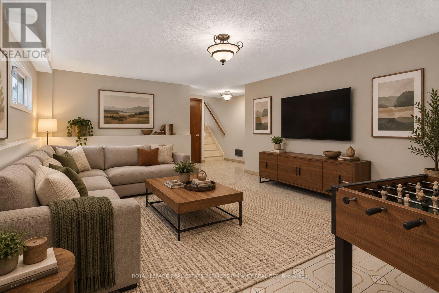 Virtually Staged - 1633 Warren Drive, Mississauga, ON