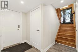 hallway to lower level -