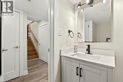 lower level bathroom -