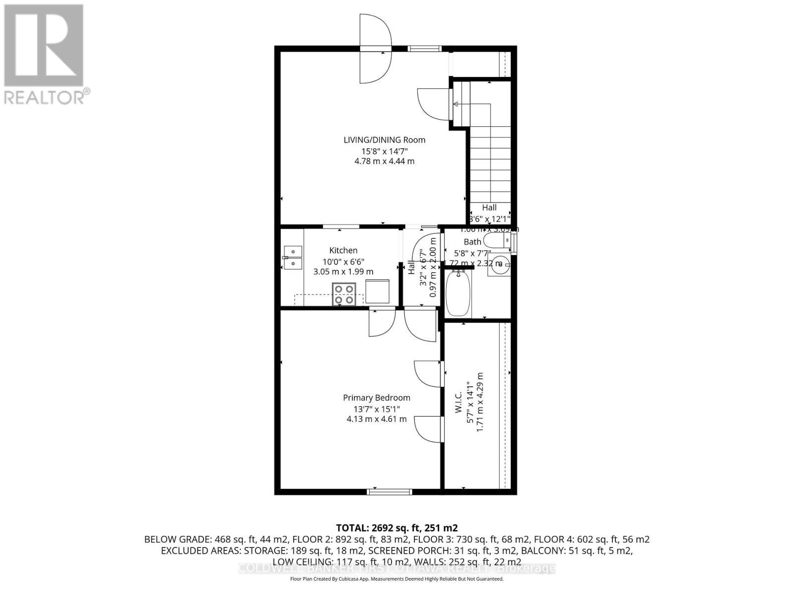 3rd Floor- 1 Bed 1 Bath - 277 Arlington Avenue, Ottawa, ON