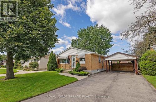 16 SPARTA STREET  St. Thomas, ON N5R 5G9