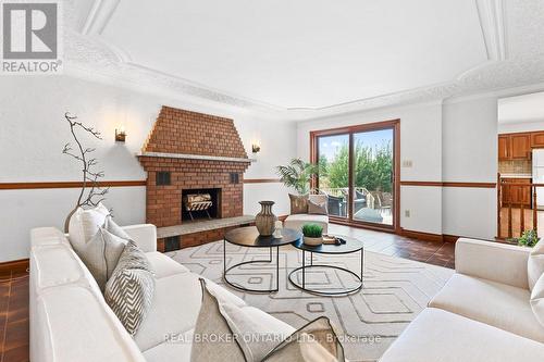 Walk out to the backyard from the Family Room - 86 Monte Drive, Hamilton, ON 