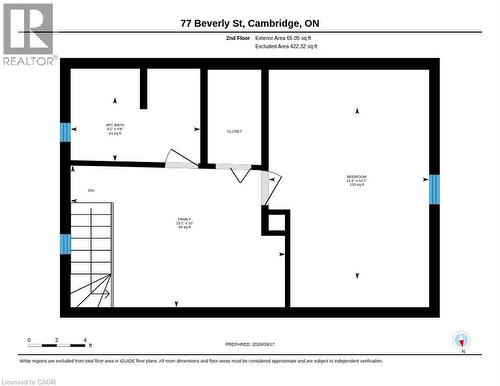 Floor plan - 77 Beverly Street, Cambridge, ON 