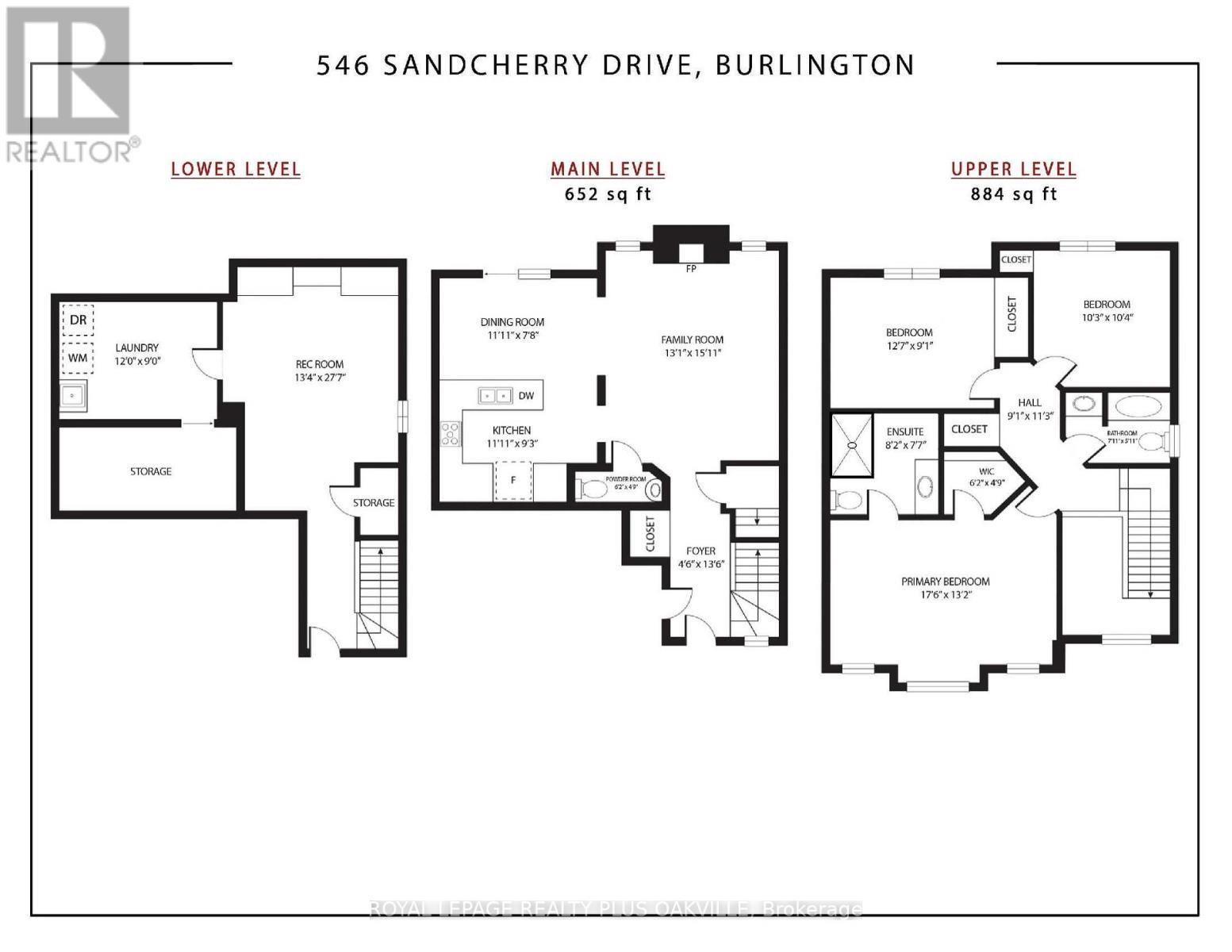 546 Sandcherry Drive, Burlington, ON