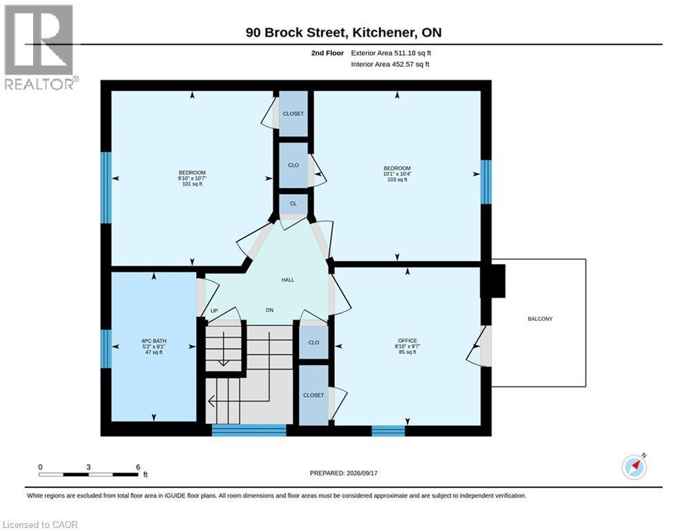 Floor plan - 90 Brock Street, Kitchener, ON