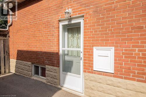 side entry to basement - 296 East 21St Street, Hamilton, ON 